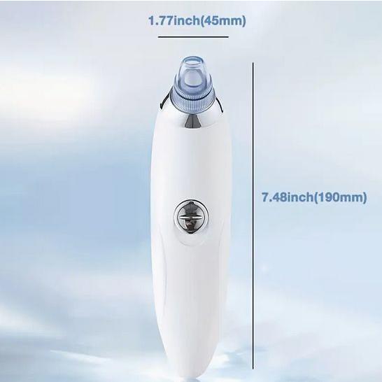 毛穴吸引器 ホワイト 電池式(別売) 毛穴ケア 鼻 毛穴 黒ずみ 毛穴汚れ いちご鼻 イチゴ鼻 スキンケア 黒ずみケア 角栓 吸引 除去 ニキビ吸引 角栓除去 |  | 01