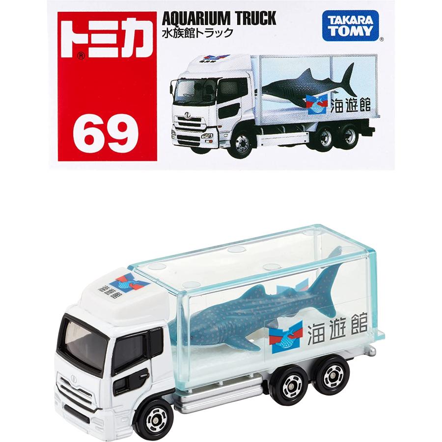 タカラトミー トミカ No.069 水族館トラック(サメ) (箱) ミニカー