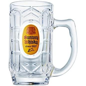 SUNTORY ガラス 角ハイジョッキ グラス 375ml : trb013oots10 