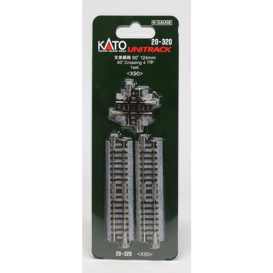 カトー（KATO） KATO 20-320 交差線路90° N ゲージ 鉄道模型用品