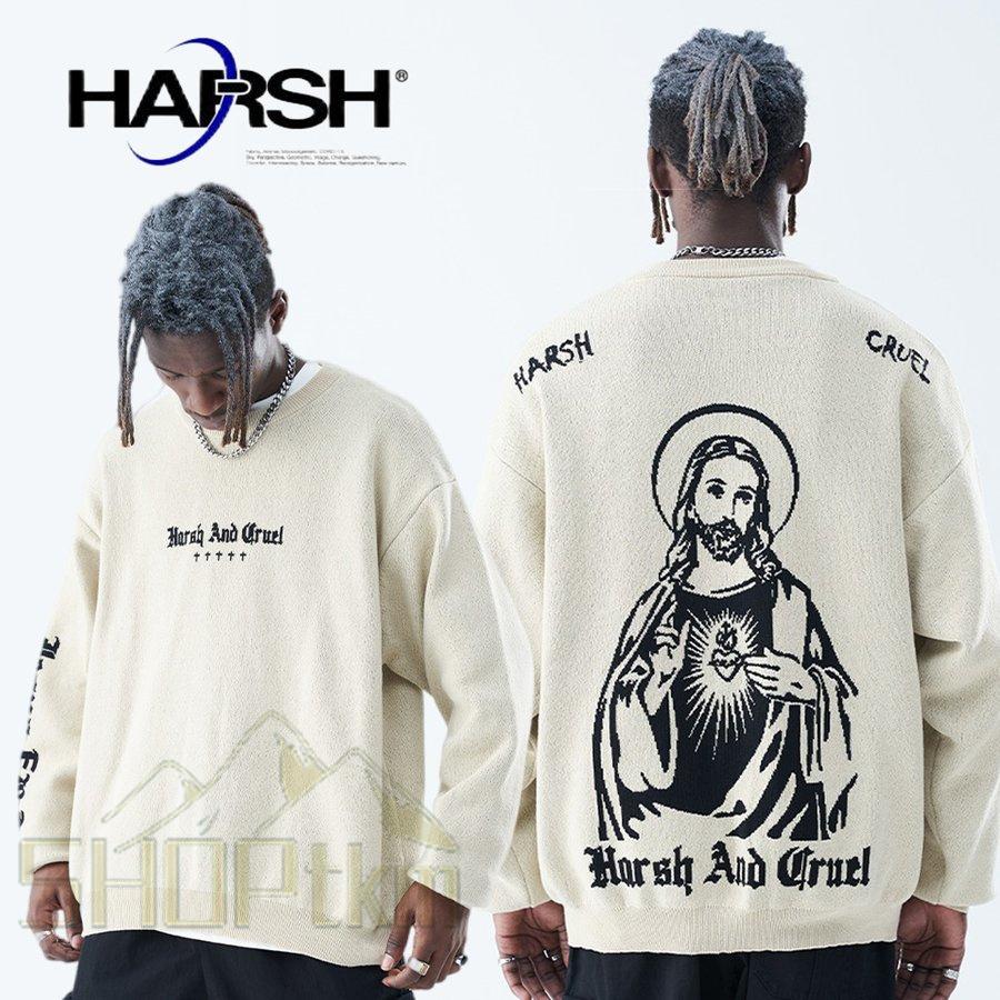 HARSH AND CRUEL ハーシュアンドクルーエル HAC 袖ロゴ イエス
