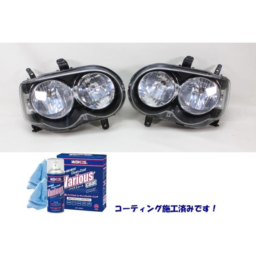 L150S ムーブカスタム前期 新車外し ヘッドライト左右 ハロゲン L152S L150S ムーブカスタム RS ターボ H16年式 純正 ハロゲン ヘッド