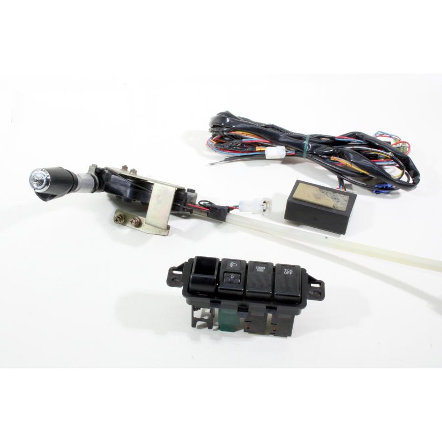 LW3W MPV フロントバンパー 電動コーナーポール コーナーガイド 配線等