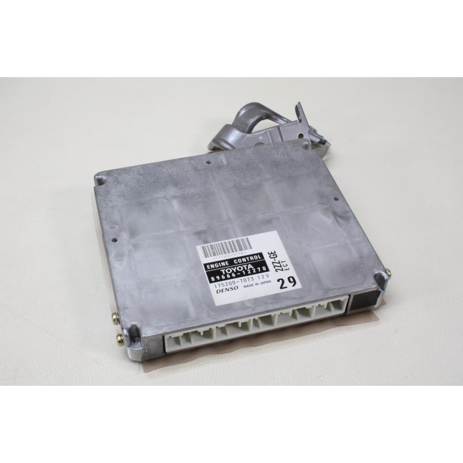 ZZE123 カローラランクス 純正 エンジンコンピューター ECU 89666