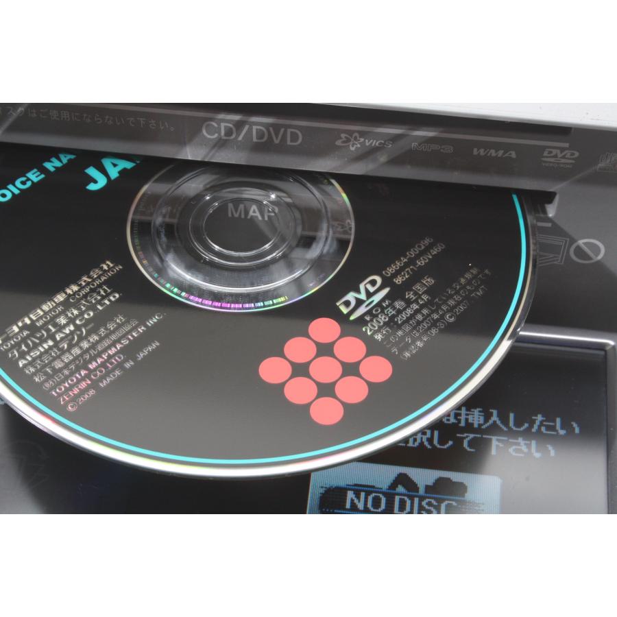 トヨタ純正ナビ DVD 08545-K9032 CQ-UD0800CJ 動作確認済みです