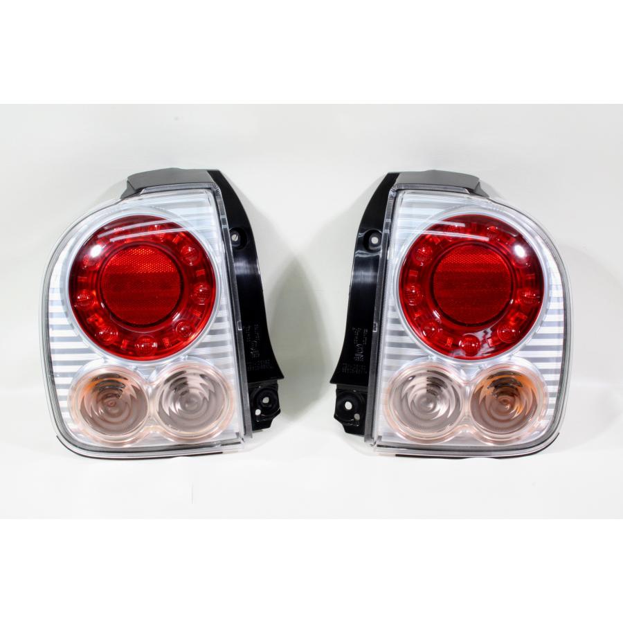 HE22S　スズキ　ラパン ショコラ　テールランプ HE22S ラパン ショコラ 純正 LED テールランプ 左右 35603-85K 後期