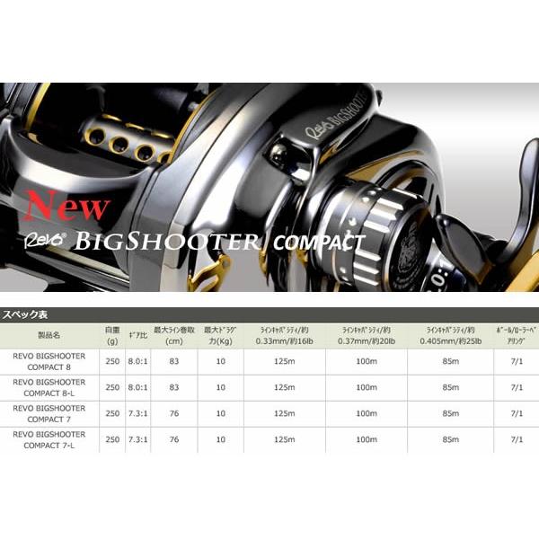 公式限定新作 送料無料 Abu アブガルシア レボ ビックシューターコンパクト 7 右ハンドル 在庫有り スペシャルset価格 Theblindtigerslidell Com