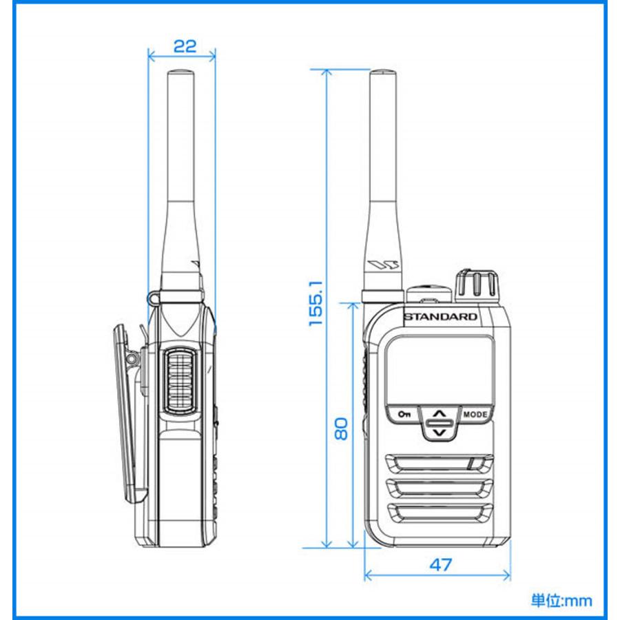 STANDARD/スタンダード YAESU/八重洲無線 インカム 特定小電力
