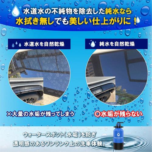 HydroCleanPRO 洗車用 純水器 業務用イオン交換樹脂10L付き 内部
