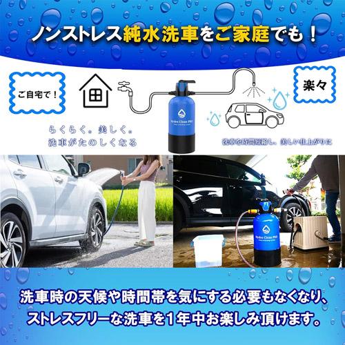 HydroCleanPRO 洗車用 純水器 業務用イオン交換樹脂10L付き 内部