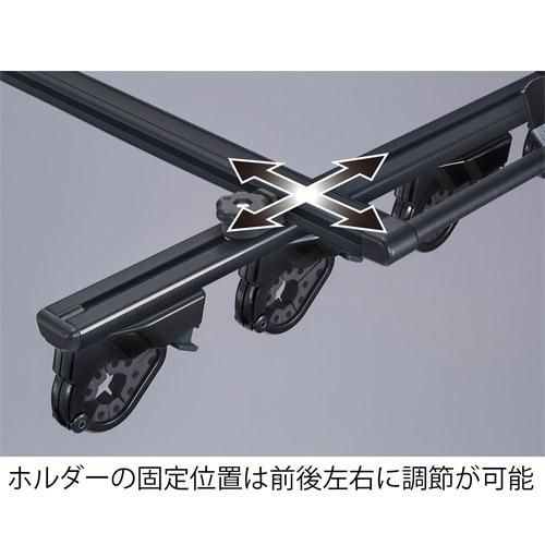 カーメイト（CARMATE） inno(イノー) 【8本積み可能】 クランプ式