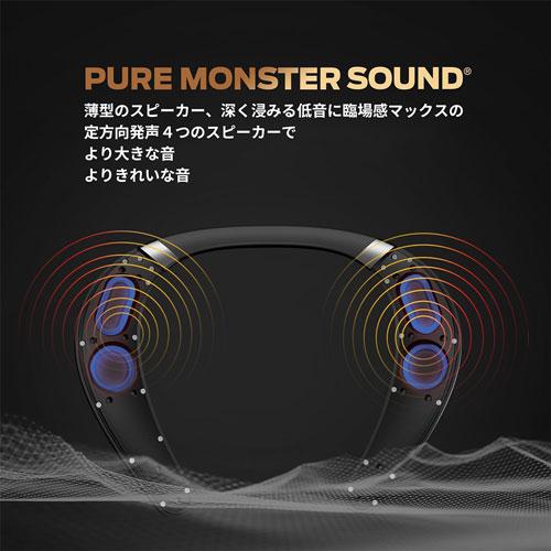 y*i様 Monsterワイヤレスネックスピーカー Monster ネックスピーカー Bluetoothスピーカー ウェアラブルネック