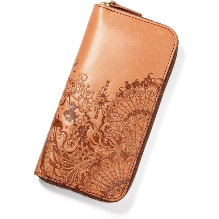 売り出し純正 Red Glow レッドグロウ 長財布 メンズ 財布 日本製 栃木レザー 本革 ラウンドファスナー 不死鳥 和柄 Rg 006 キャメル 格安激安 Consorline Com Br