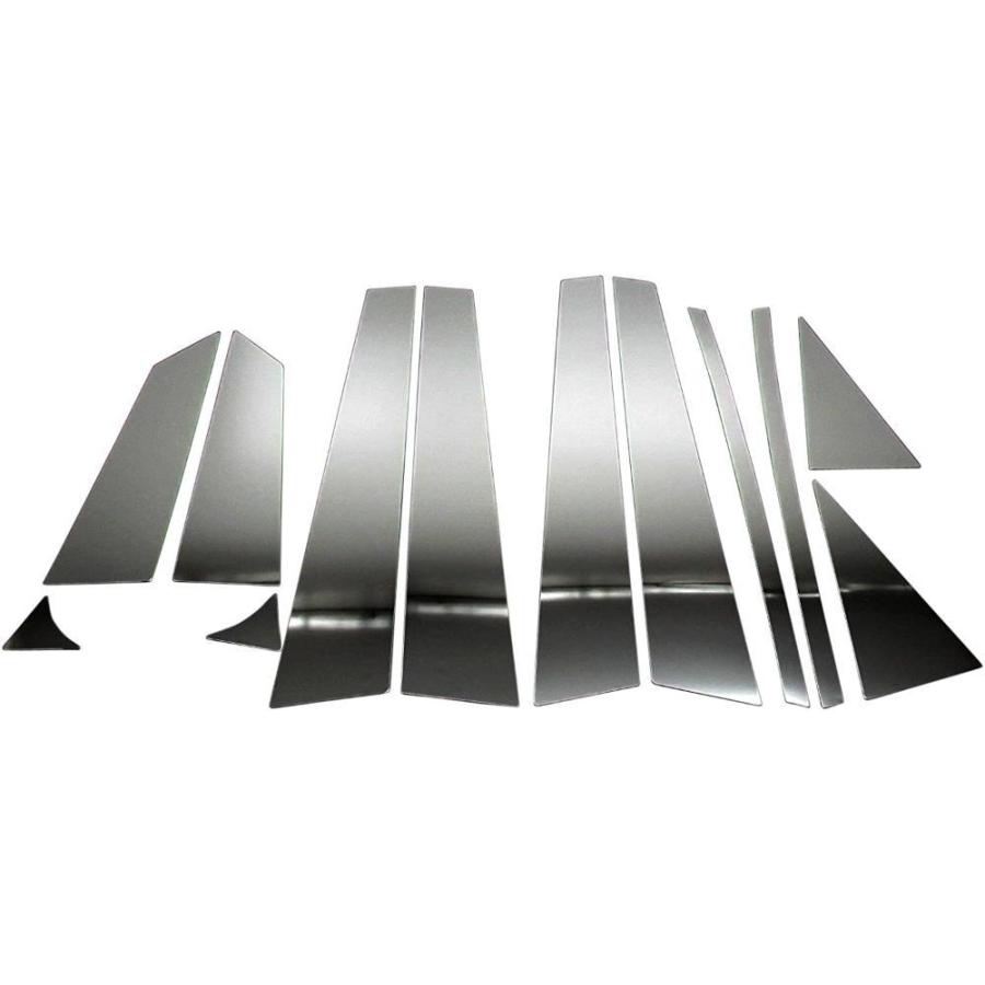 Brightz 最大55 Offクーポン オデッセイ Rb1 Rb2 前期 1234 12pc バイザー無用 超鏡面ステンレスピラーパネル Pil Sil 150