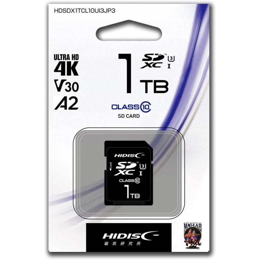 HIDISC SDXCカード 1TB CLASS10 UHSI Speed class3(U3) V30 4K対応