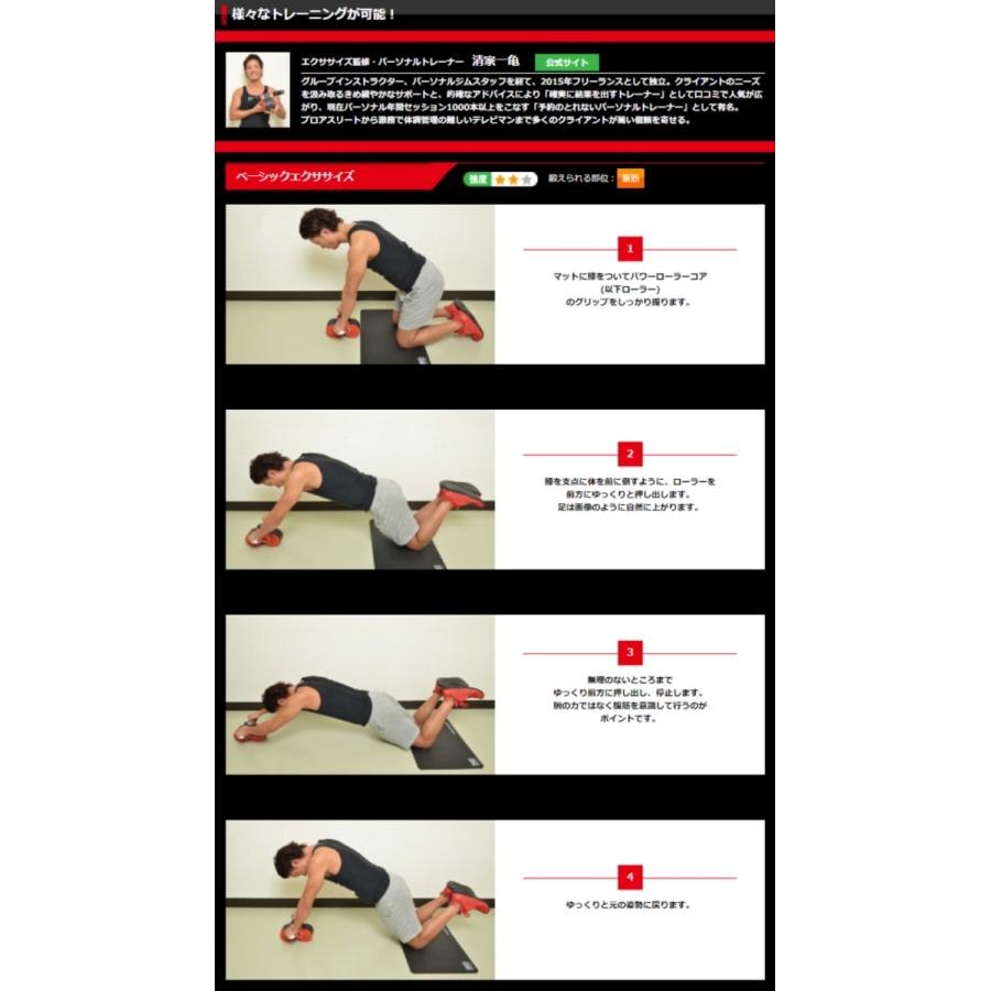 BODY SCULPTURE（ボディスカルプチャー） パワーローラーコア 腹筋