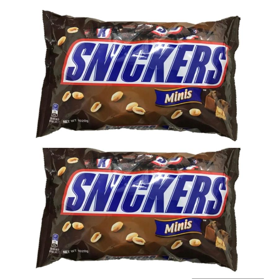 コストコ（Costco） マース スニッカーズ ミニチュア 1020g×2袋セット