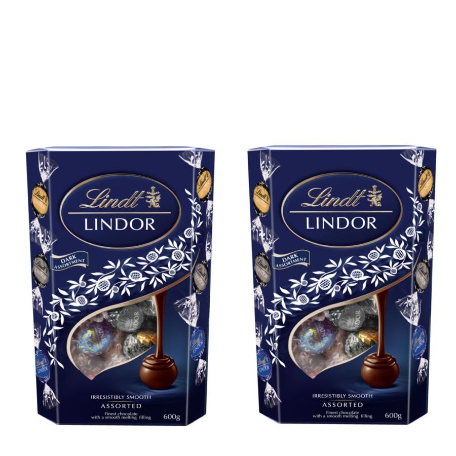 LINDOR リンツ チョコレートリンドール ダークアソート 大容量600