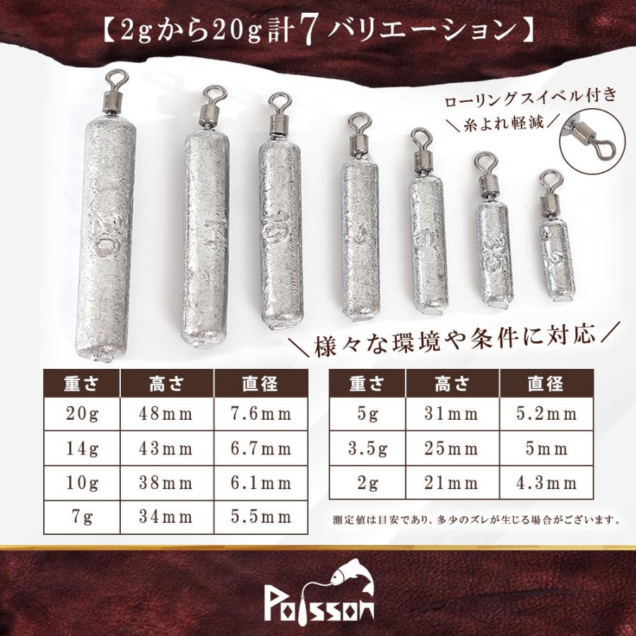 爆買い送料無料 Poisson ポアソン 鉛 フリーリグ フリリグシンカー 10g 30個 釣り 重り ワーム Cisama Sc Gov Br