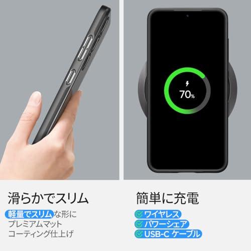 Spigen Galaxy S24 ケース 薄型 SC-51E | SCG25 極薄 レンズ保護 擦り傷防止 薄型カバー 軽量 指紋防止 シンプル マット仕上げ ワイヤレス充電対応｜tkstore99｜06