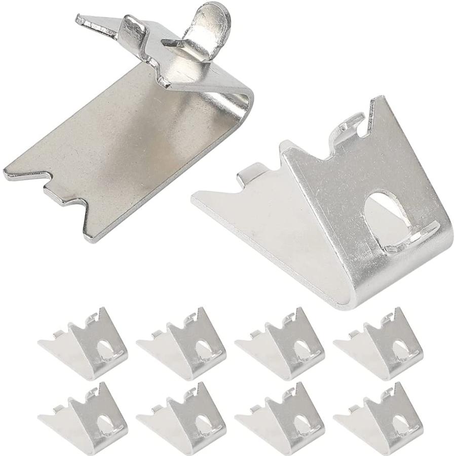 冷蔵庫 冷凍庫 棚受け金具 金具 シェルフクリップ 棚板 棚網 固定 業務