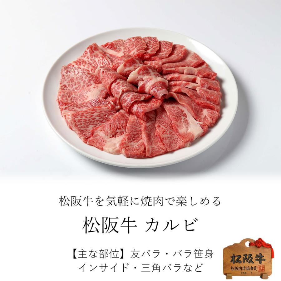 父の日 プレゼント 松阪牛 カルビ 焼肉用 200ｇ｜tkyg29｜02