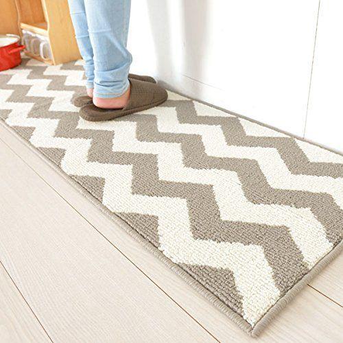 レビュー高評価の商品 なかね家具 北欧 キッチンマット おしゃれ 洗える マット 滑り止め 台所マット 45ｘ1 グレー 160weiku カーペット ラグ Www We Job Com