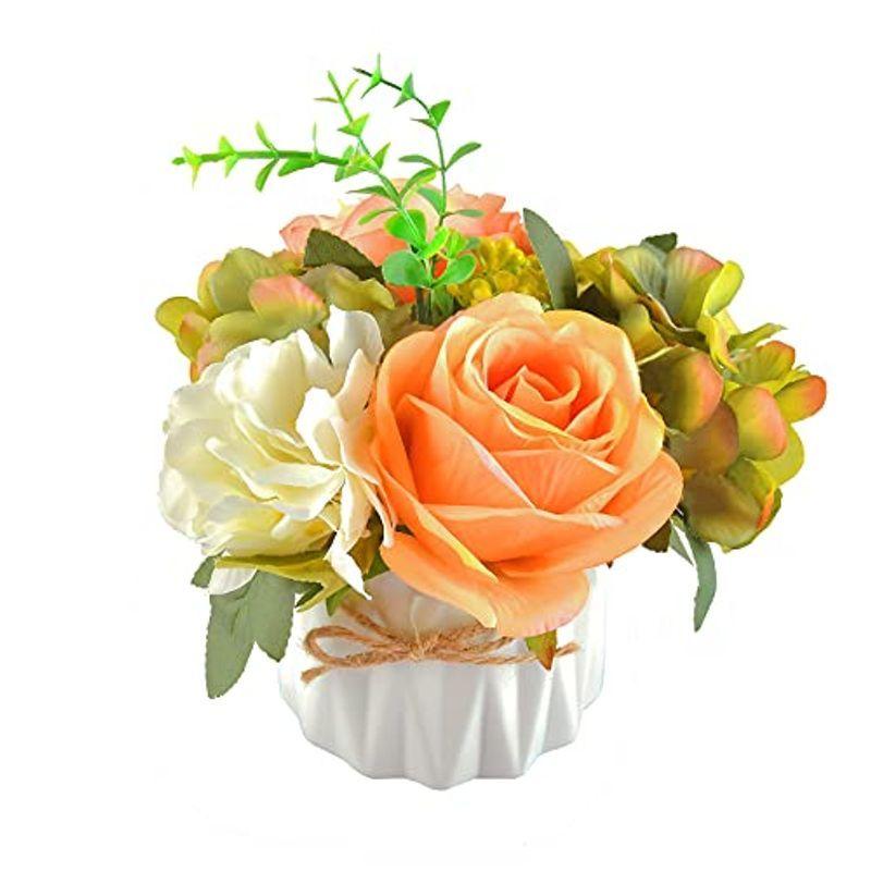 造花 枯れない花 人工観葉植物 花瓶付 造花セット 造花グリーン 置物 インテリア おしゃれ