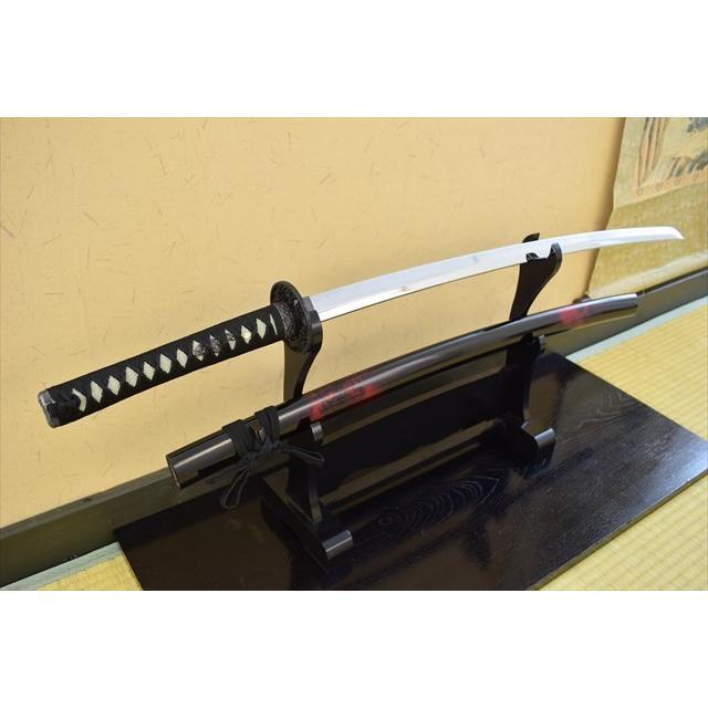 模造刀 マーブル赤 大刀 Red Marble クリーニングクロス付セット 国産