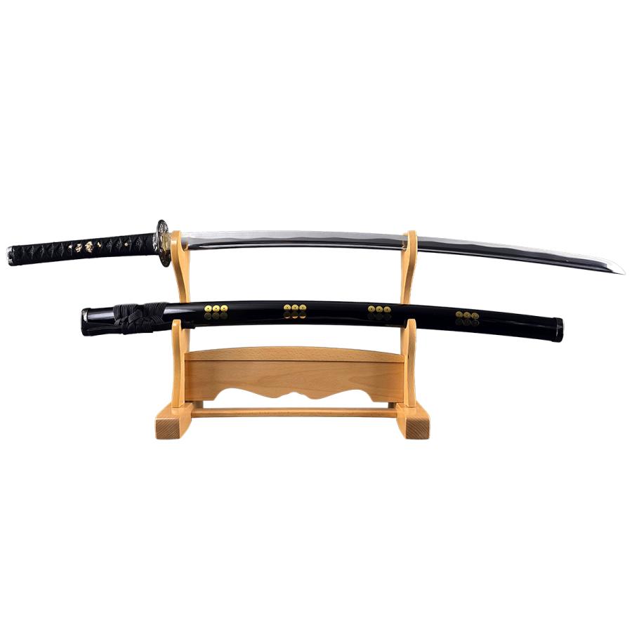 模造刀 戦国武将 真田幸村 六文銭拵え 妖刀村正 六文銭シール付き