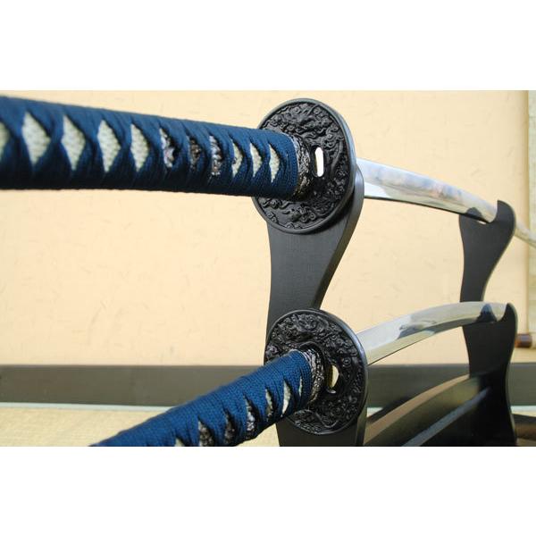 模造刀 青石目 大刀 小刀セット クリーニングクロス付セット 国産