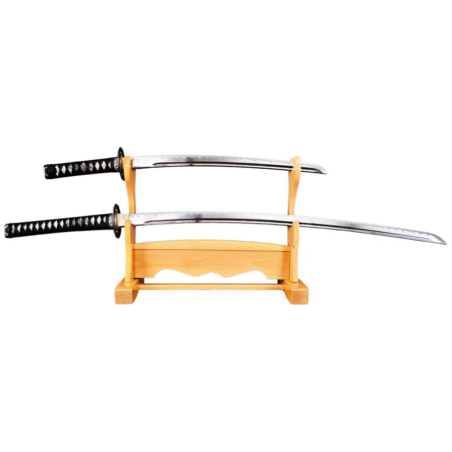 模造刀 剣豪 宮本武蔵二刀流 海鼠鍔 大小セット 観賞用美術刀剣 模造刀 剣豪 宮本武蔵二刀流 海鼠鍔 大小セット 観賞用美術刀剣