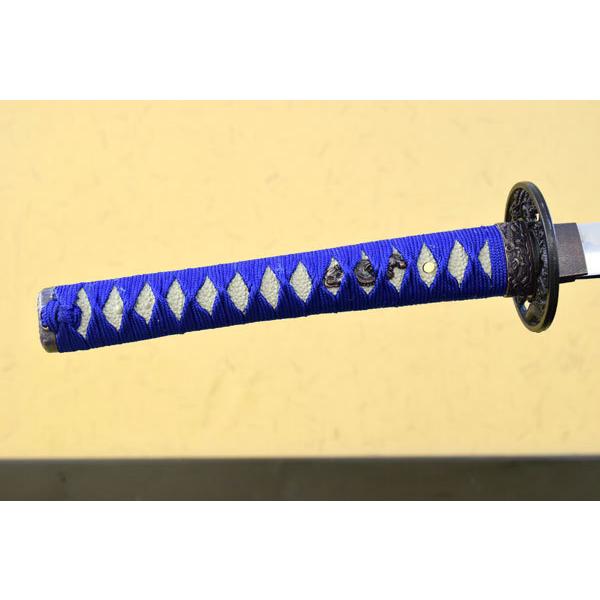 模造刀 マーブル青 大刀 Blue Marble クリーニングクロス付