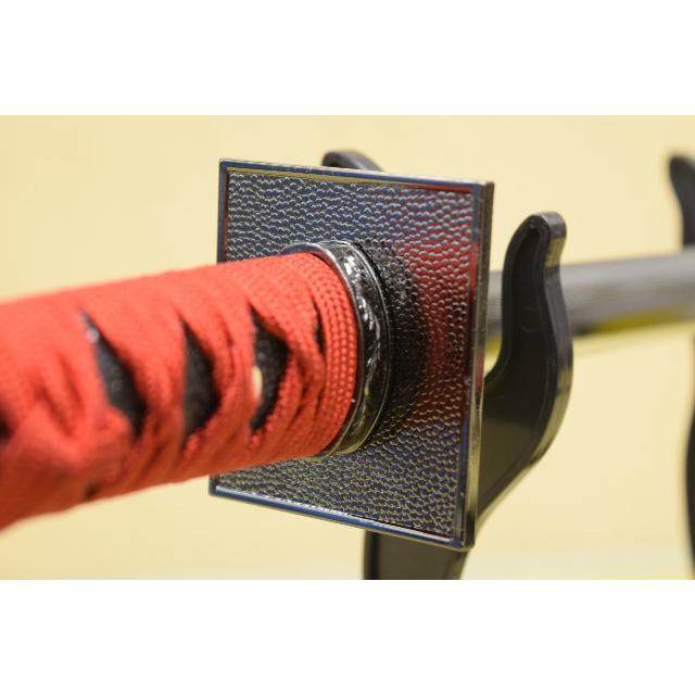 模造刀 ミニ忍者刀 くノ一 刀掛台付 クリーニングクロス付セット 国産