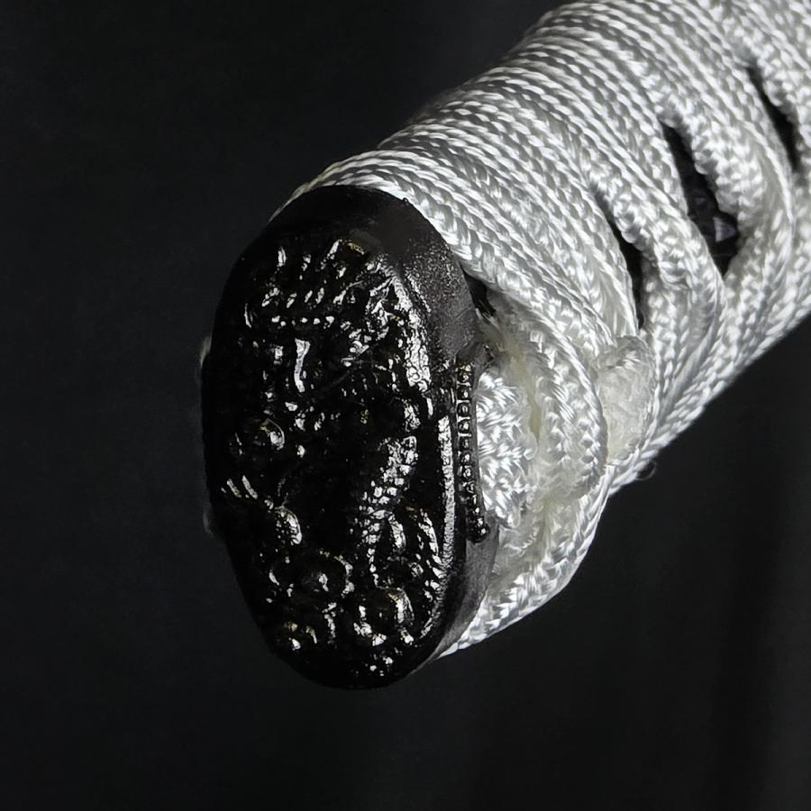 ◉菊花紋章刀袋付き・黒鋼製湾曲刀 (樋入り)　期間限定販売 楽天市場】居合刀 本格シリーズ 菊一文字 2尺4寸5分刀袋付き 【 居合