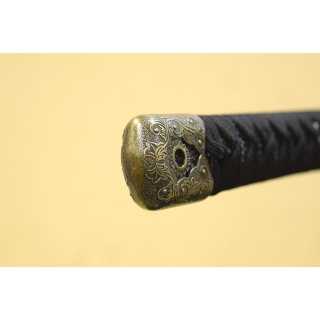 模造刀 陣太刀 山本勘助佩刀太刀拵え 模造刀仕様 クリーニングクロス付