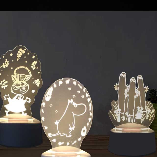 アクリスタ LEDアクセサリースタンド ムーミン ニョロニョロMOOMIN