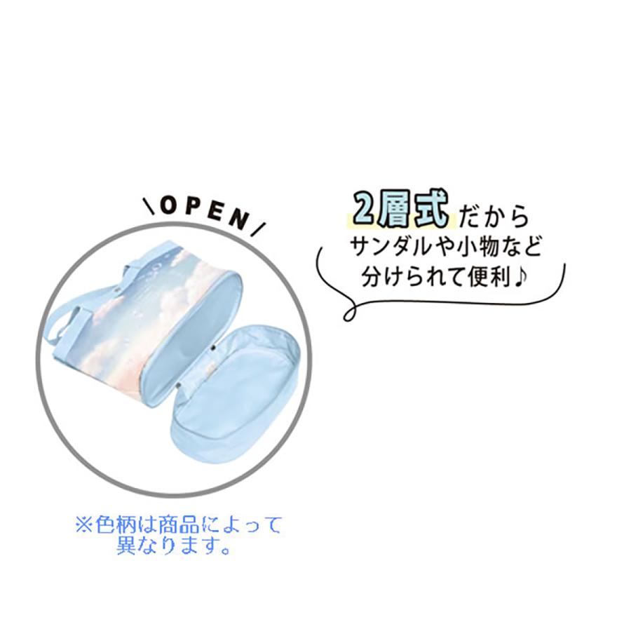 CRUX（クラックス） オバケーヌ 二層式クリアバッグ プールバッグ