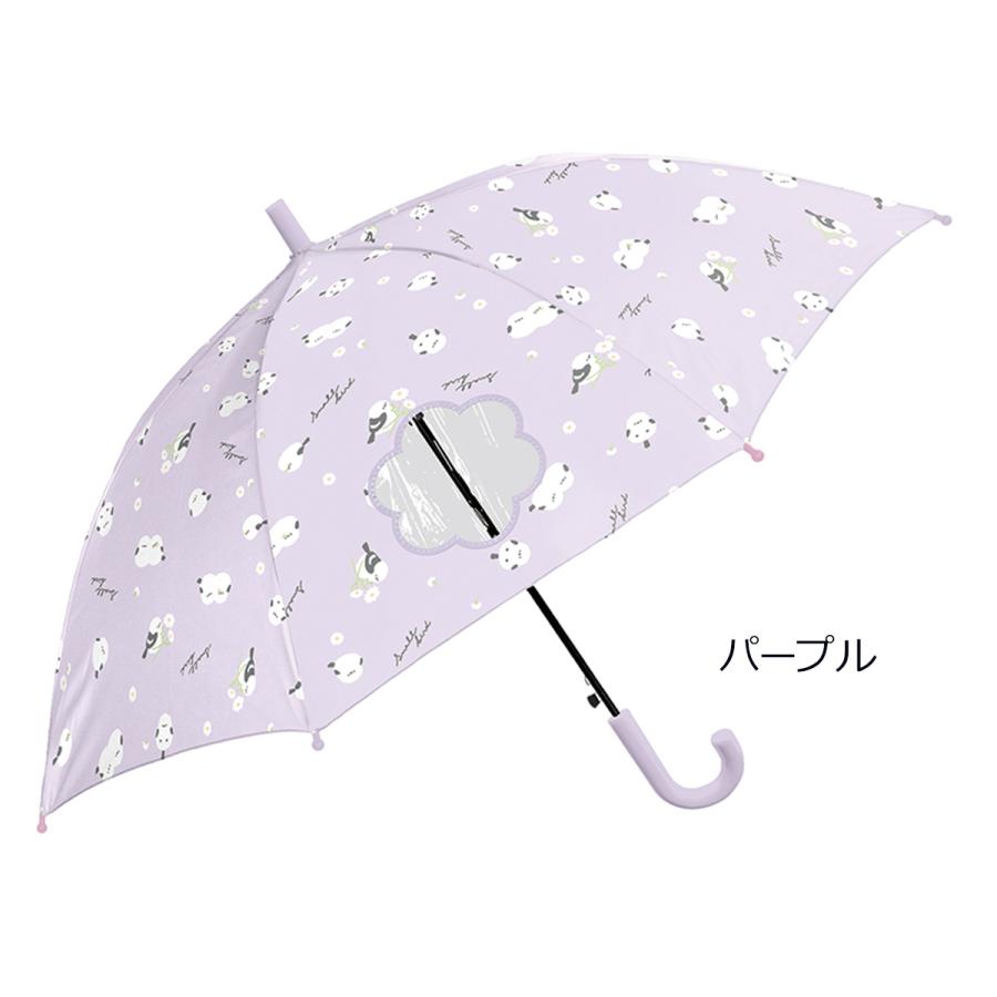 CRUX キッズ雨傘スモールバード 子供長傘 50cm ジャンプ傘 透明