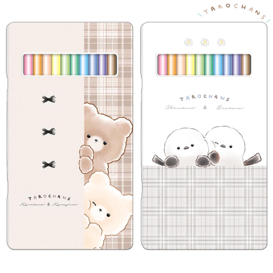 CRUX 12色 色鉛筆セット たろちゃんず くまたろず しまたろず CRUX 12色 色鉛筆セット たろちゃんず くまたろず しまたろず