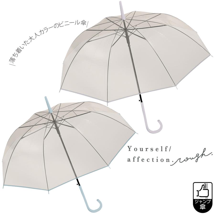 CRUX（クラックス） 透明傘ユアセルフアンブレラ グレー POE 60cm