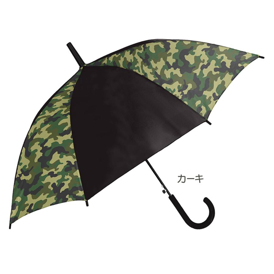 CRUX（クラックス） 【キッズ雨傘】子供長傘 2コマコンビ迷彩 55cm