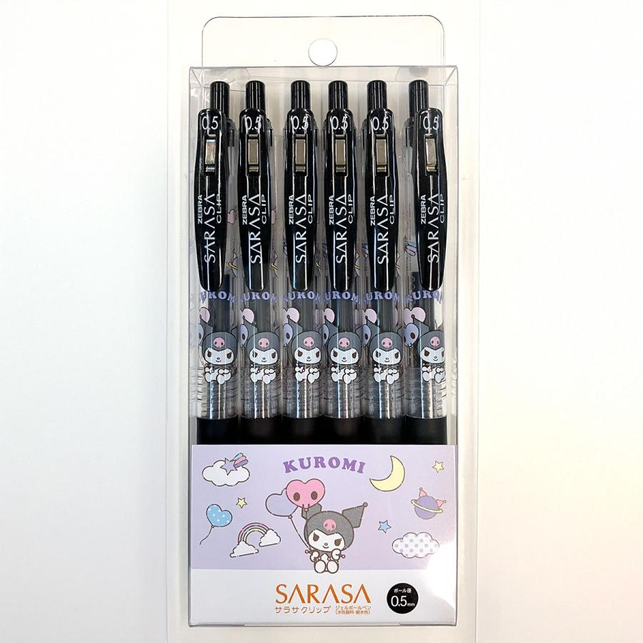 カミオジャパン サンリオキャラクターズ SARASAボールペン6本セット