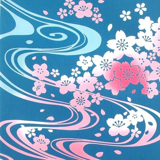 Kenema 注染手ぬぐい 桜流水 さくら 手拭い 日本手拭い 和柄 コットン 日本製 Kenema Tl Star 通販 Yahoo ショッピング