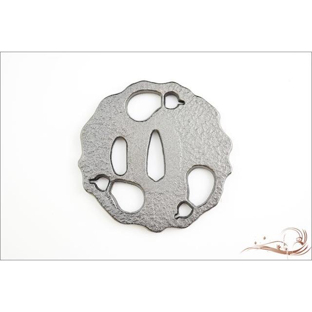 鍔 刀装具 瓢箪透かし鍔 千子村正 装飾品 コレクション 観賞 : TL-STAR