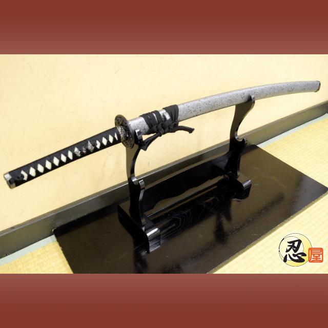 模造刀 銀石目 大刀 クリーニングクロス付セット 国産 コスプレ : TL