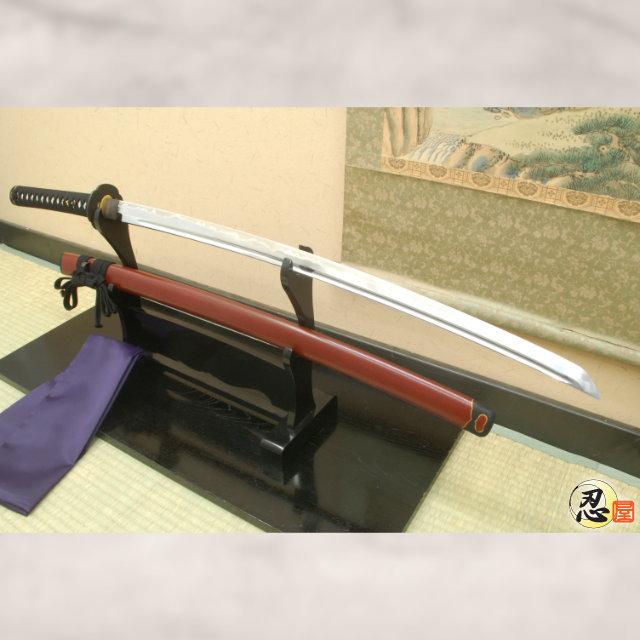 新入荷 高級居合刀 2尺5寸 新選組副長 土方歳三佩刀十一代和泉守兼定 刀袋付き 国産 日本刀 模造刀 居合道 しのびや 【1615583447】(58650円)