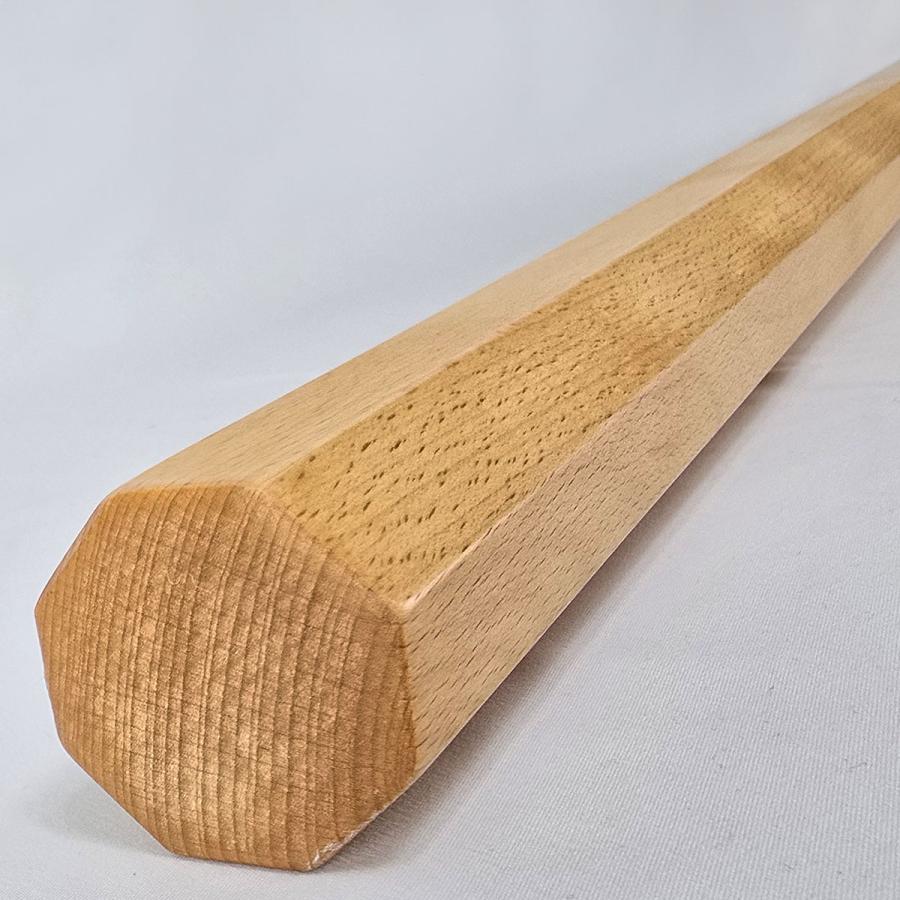 木刀 素振り用 ケヤキ八角 3.8尺 先細 剣道 護身 殺陣練習 防犯 筋トレ