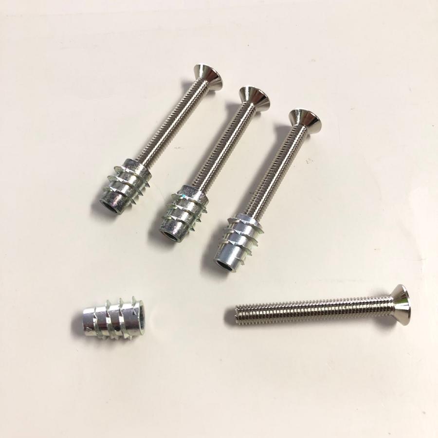 ネックジョイント 補強 ４本セット アンカーボルト メッキ ギター ベース |  | 01