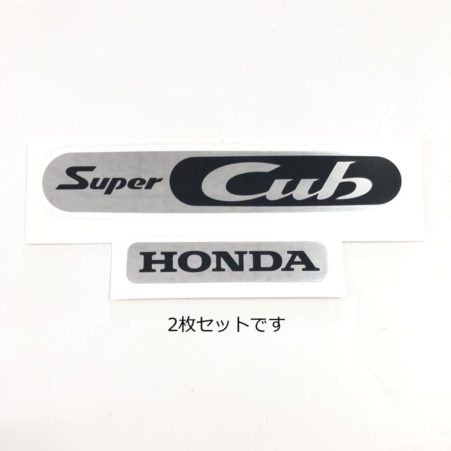ホンダ（HONDA） 〇 カブ マーク ステッカー 転写ステッカー ブラック